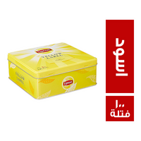ليبتون شاي اسود صفيح - 100 فتلة