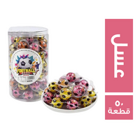فوت بول لبان كورة بالعسل - 50 قطعة