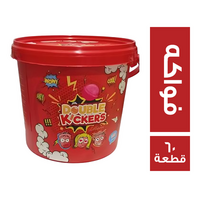 دبل كيكرز مصاصة بطعم الفواكه - 60 قطعة