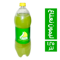تيم مشروب غازي بطعم ليمون نعناع - 1.25 لتر