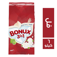 بونكس مسحوق غسيل اوتوماتيك برائحة الفل - 6 كجم