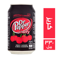 دكتور بيبر مشروب غازي بنكهة الكريز - 330 مل