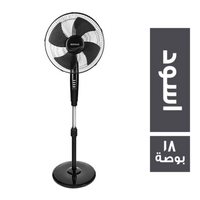 سوناي مروحة استاند 70 وات اسود - 18 بوصة