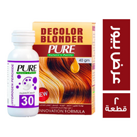 بيور بودرة تشقير - 40 جم + كريم اكسجين 30 - 100 مل