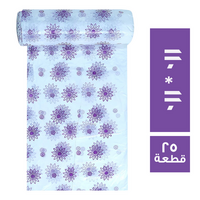 سمارت مفرش سفرة 110 * 110 - 25 قطعة