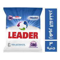 ليدر مسحوق غسيل يدوي برائحة زهور اللافندر 45 جم - 3 ج