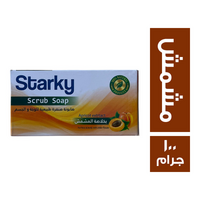 ستاركي صابونة صنفرة طبيعية للوجه والجسم بخلاصة المشمش - 100 جم