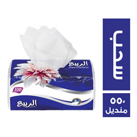 الربيع مناديل سحب - 550 منديل