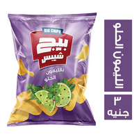 بيج شيبس بطعم الليمون الحلو - 3 ج