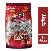 بورجات مصاصة بنكهة الكولا 14 جم - 40 قطعة