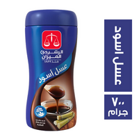 الرشيدي الميزان عسل اسود بلاستيك - 700 جم