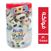 هاتلو جيلي شكل باندا بطعم الفواكه - 30 قطعة