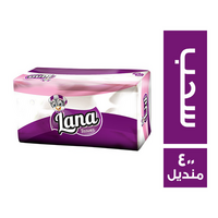 لانا مناديل ناعمة سحب - 400 منديل