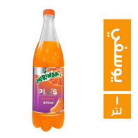 ميرندا بلس مشروب غازي بطعم يوسفي - 1 لتر