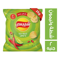 شيبسي بطعم الشطة والليمون - 2 ج