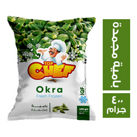 توب شيف بامية مجمدة - 400 جم