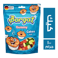 بورجات جيلي شكل كيك - 100 جم