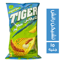 تايجر بطاطس بطعم تشيكن رانش - 15 ج