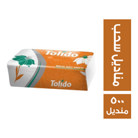 توليدو مناديل سحب - 500 منديل