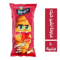 دومتي كرواسون محشو فراولة تشيز كيك - 10 ج