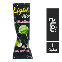 لايت بوب مصاصة بطعم التفاح - 1 ج
