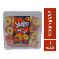 اولكر جيلي حلقات بنكهة الخوخ - 1 كجم