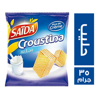 صايدا كروستينا ويفر بالحليب - 35 جم