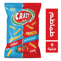 كريزي مكس مقرمشات بنكهة الطماطم - 5 ج