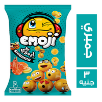 ايموجي مقرمشات بنكهة الجمبري - 3 ج