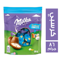 ميلكا بونبون كونفيتي شيكولاتة بيض الربيع كرسبي - 86 جم