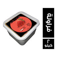 اتش اي سي ايس كريم فراولة عادي - 2 كجم