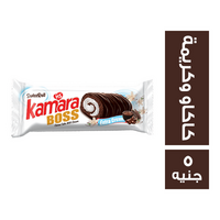 كمارا بوس كيك سويسرول بالكاكاو محشو بالكريمة - 5 ج
