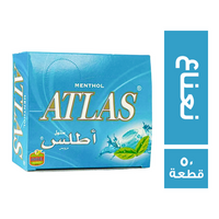 اطلس دروبس منتول بطعم النعناع - 50 قطعة