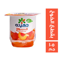 جهينه زبادي بقطع الخوخ - 105جم