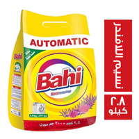 باهي مسحوق غسيل اوتوماتيك برائحة نسيم اللافندر - 2.8 كجم