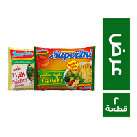 اندومي خضار جامبو - 120 جم + اندومي فراخ - 70 جم