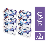 ديلفا برايم مناديل سحب 550 منديل - 6 قطع