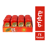 تيكا لبان شكل ولاعة بطعم الفراولة 15 جم - 24 قطعة
