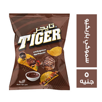 تايجر بطاطس بطعم السموكي باربكيو - 5 ج