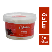 عزبتنا جبنة قريش سادة - 450 جم