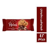ريليش كوكيز بالشوفان بطعم شوكوشيب - 42 جم