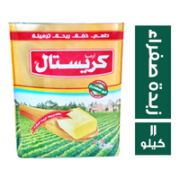 كريستال سمن بطعم وريحة الزبدة الصفراء - 11 كجم