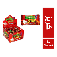 سعدت شوك تو شوك لبان بطعم الكريز 4 جم - 100 قطعة