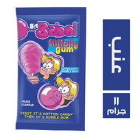 بيج بابول لبان وغزل البنات بطعم العنب - 11 جم