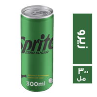 سبرايت مشروب غازي بطعم الليمون زيرو - 300 مل