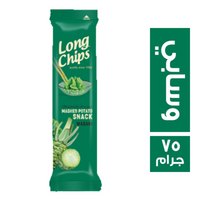 لونج شيبس سناكس بطعم الوسابي - 75 جم