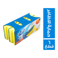 ميجو اسفنج مواعين لحماية الاظافر - 6 قطع