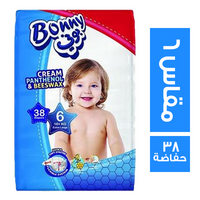بوني حفاضات اطفال مقاس 6 - 38 حفاضة