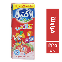 لاكتيل حليب بطعم الفراولة - 225 مل