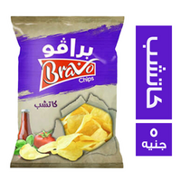 برافو شيبس بطعم الكاتشب - 5 ج